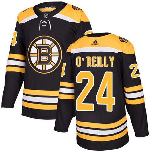 Adidas Men Boston Bruins #24 Terry O Reilly Black Home Authentic Stitched NHL Jersey